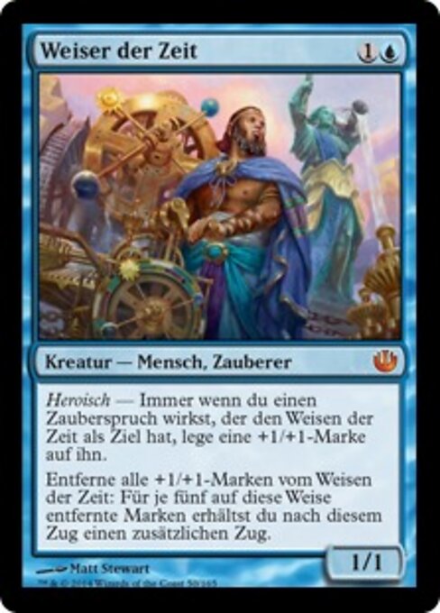 Weiser der Zeit JOU-50 Mythic Excellent Deutsch