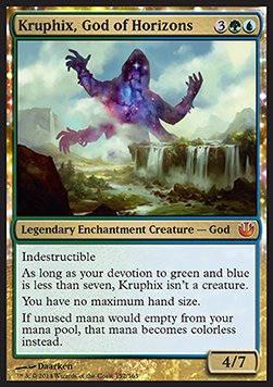 Kruphix, Gott der Horizonte JOU-152 Mythic Good Deutsch