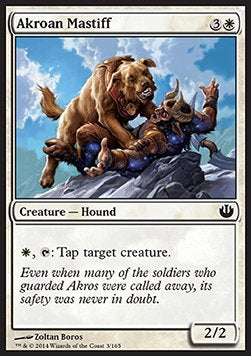 Akroischer Mastiff JOU-3 Common Excellent Deutsch Foil