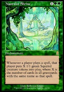 Nantuko-Schrein ODY-256 Rare Light Played Deutsch