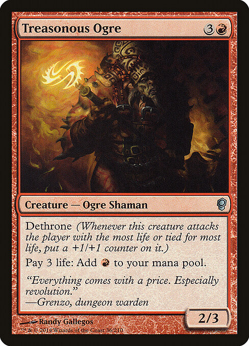 Treasonous Ogre CNS-36 Uncommon Near Mint Englisch