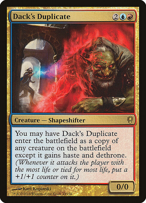 Dack's Duplicate CNS-43 Rare Excellent Englisch
