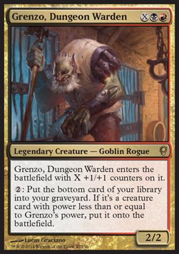 Grenzo, Dungeon Warden CNS-47 Rare Near Mint Englisch