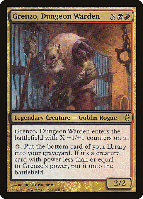 Grenzo, Dungeon Warden CNS-47 Rare Near Mint Englisch