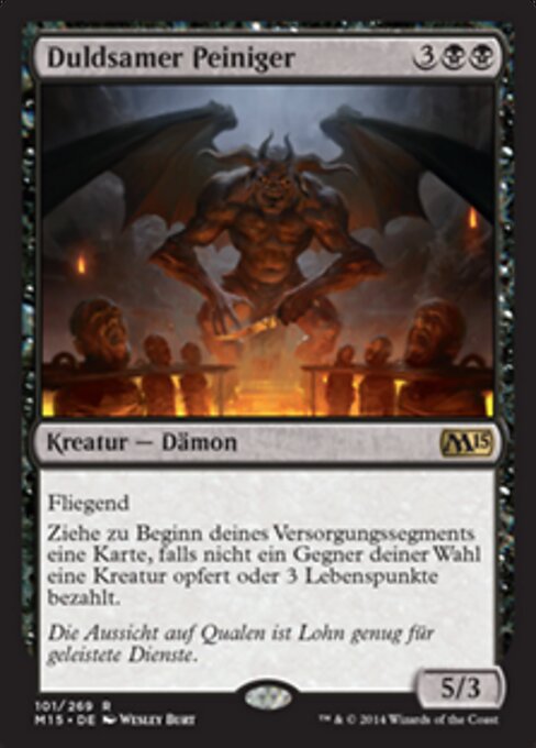 Duldsamer Peiniger M15-101 Rare Near Mint Deutsch Foil