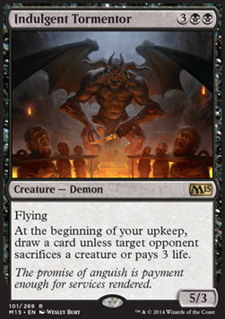 Indulgent Tormentor M15-101 Rare Light Played Englisch