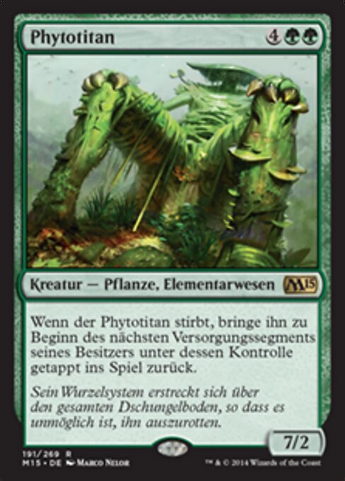 Phytotitan M15-191 Rare Excellent Deutsch Foil