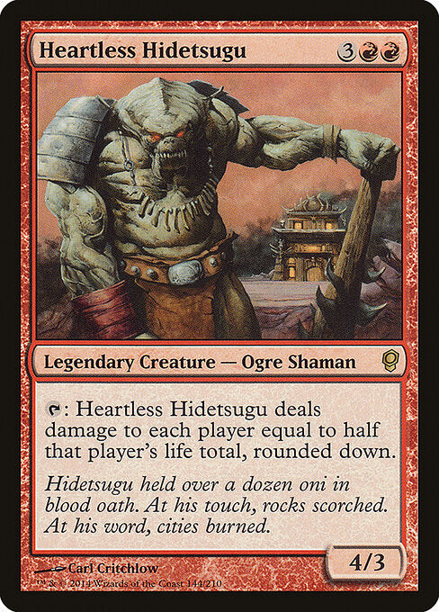 Heartless Hidetsugu CNS-144 Rare Light Played Englisch