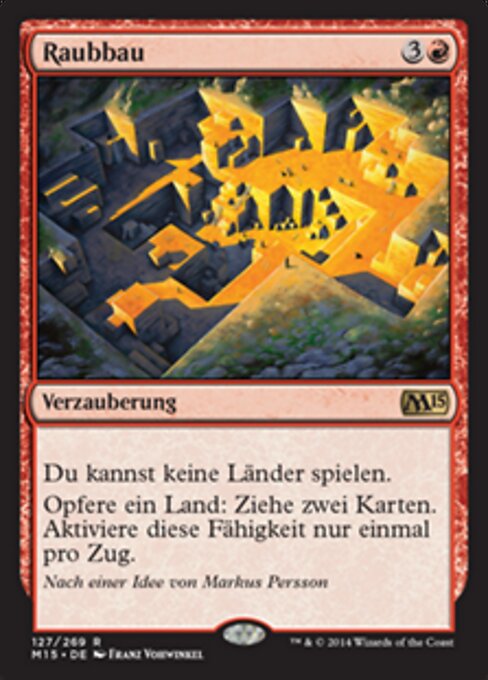 Raubbau M15-127 Rare Near Mint Deutsch