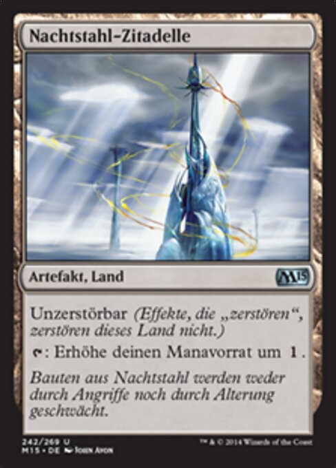 Nachtstahl-Zitadelle M15-242 Uncommon Excellent Deutsch