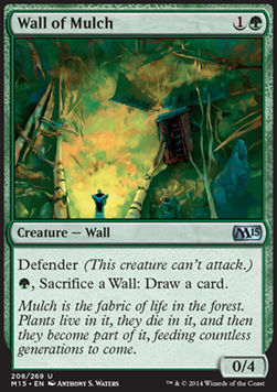 Mulchmauer M15-208 Uncommon Excellent Englisch Foil