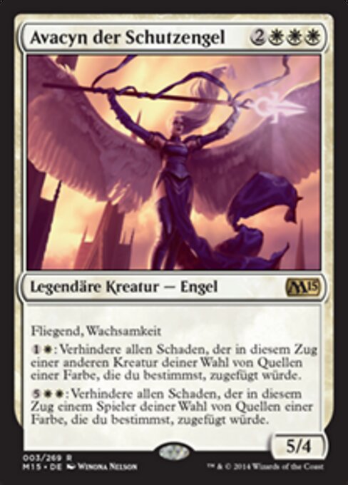 Avacyn der Schutzengel M15-3 Rare Near Mint Deutsch