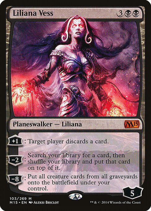 Liliana Vess M15-103 Mythic Good Englisch