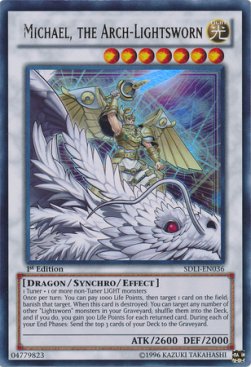 Michael, der Erz-Lichtverpflichtete SDLI-36 Ultra Rare Near Mint Deutsch