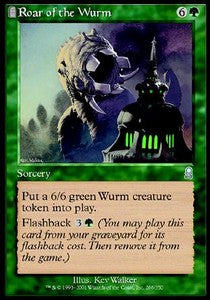 Das Toben des Wurms ODY-266 Uncommon Light Played Deutsch