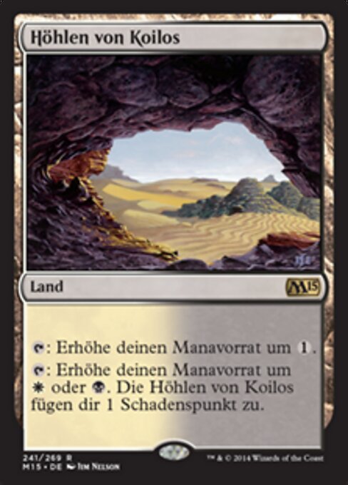 Höhlen von Koilos M15-241 Rare Excellent Deutsch