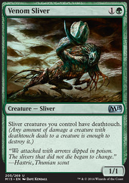 Venom Sliver M15-205 Uncommon Good Englisch