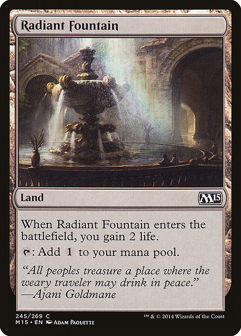 Radiant Fountain M15-245 Common Excellent Englisch
