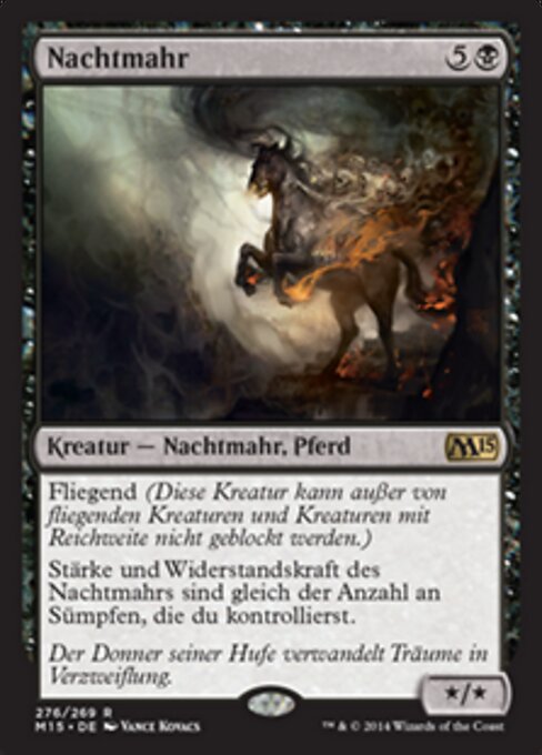 Nachtmahr M15-276 Rare Excellent Deutsch