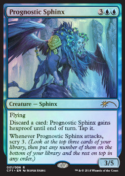 Prophezeiende Sphinx CPP-101 Rare Excellent Deutsch Foil