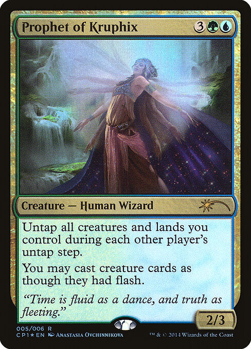 Prophetin des Kruphix CPP-105 Rare Excellent Deutsch Foil