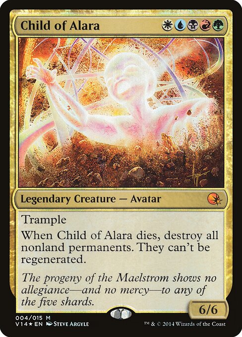 Alaras Kind V14-4 Mythic Excellent Englisch Foil