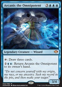 Arcanis the Omnipotent DDN-42 Mythic Good Englisch Foil