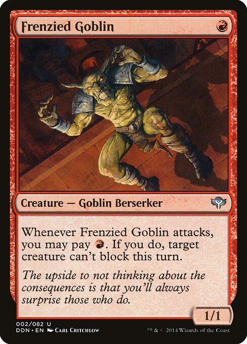 Frenzied Goblin DDN-2 Uncommon Excellent Englisch