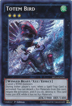 Totem Bird MP14-EN056 Secret Rare Poor Englisch 1. Auflage