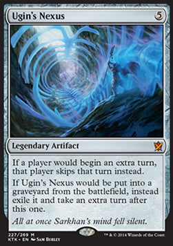 Ugins Nexus KTK-227 Mythic Light Played Spanisch Foil