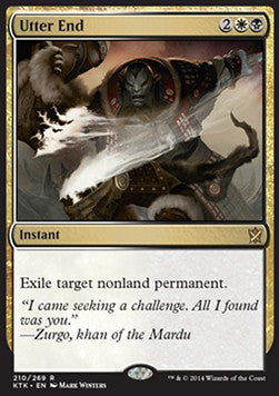 Utter End KTK-210 Rare Near Mint Englisch