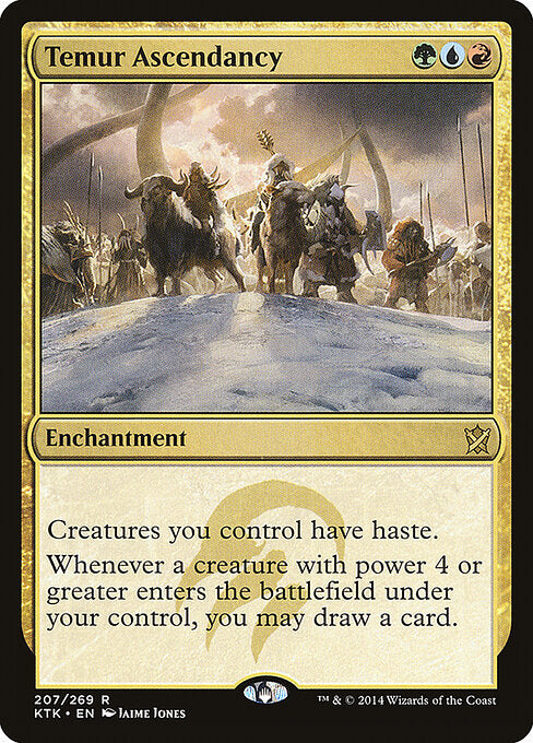 Temur Ascendancy KTK-207 Rare Good Englisch