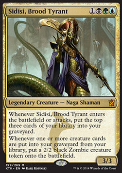 Sidisi, Brood Tyrant KTK-199 Mythic Excellent Englisch