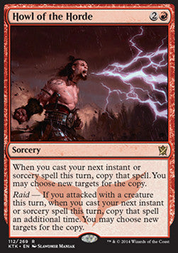 Schlachtruf der Horde KTK-112 Rare Excellent Deutsch Foil