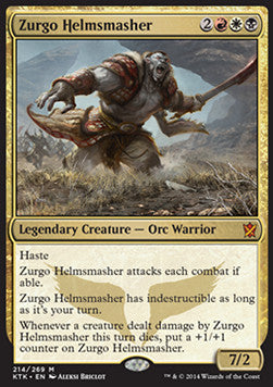 Zurgo Helmsmasher KTK-214 Mythic Excellent Englisch