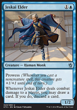 Jeskai-Älteste KTK-43 Uncommon Excellent Englisch Foil