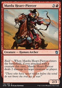 Mardu-Herzstecher KTK-116 Uncommon Excellent Englisch Foil