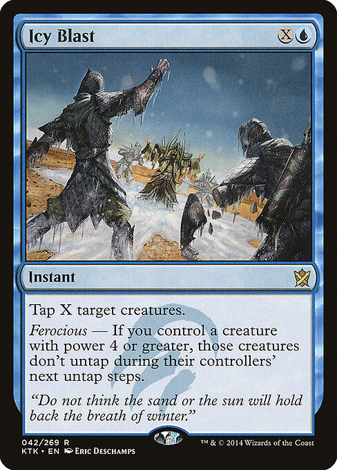 Icy Blast KTK-42 Rare Good Englisch