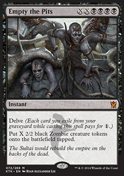 Empty the Pits KTK-72 Mythic Excellent Englisch