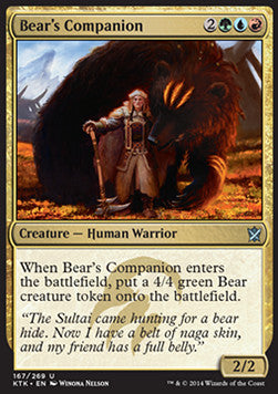 Bear's Companion KTK-167 Uncommon Good Englisch Foil