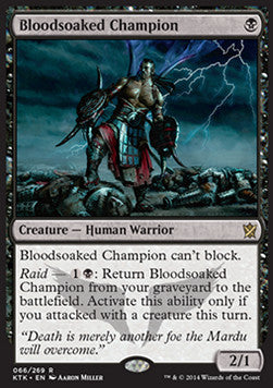 Bloodsoaked Champion KTK-66 Rare Good Englisch