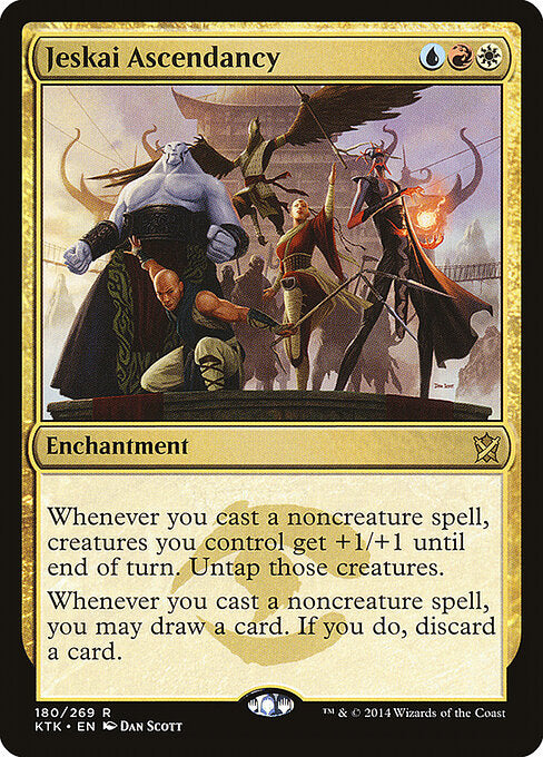Jeskai Ascendancy KTK-180 Rare Excellent Englisch