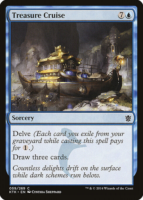 Treasure Cruise KTK-59 Common Excellent Englisch Foil