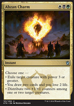 Abzan Charm KTK-161 Uncommon Good Englisch