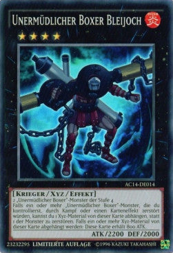 Unermüdlicher Boxer Bleijoch AC14-014 Super Rare Excellent Deutsch