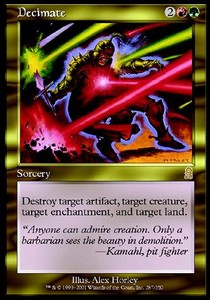 Decimate ODY-287 Rare Good Englisch
