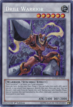Bohrkrieger LC5D-038 Secret Rare Excellent Deutsch 1. Auflage