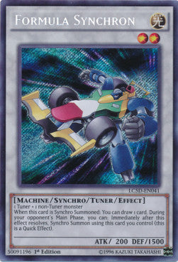 Formelsynchron LC5D-041 Secret Rare Excellent Deutsch 1. Auflage