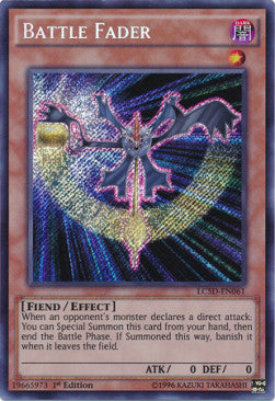 Kampfausblender LC5D-061 Secret Rare Excellent Deutsch 1. Auflage
