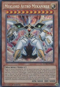 Meklord-Astromaschine LC5D-161 Secret Rare Good Deutsch 1. Auflage